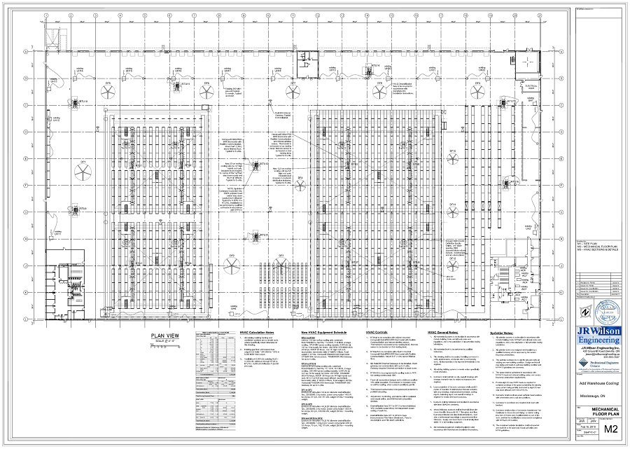 HVAC Plumbing drawings and calculations for Commercial permit hvac diagram drawing template 